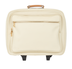 Pilot Case 40 Rolling Case, Canvas/ Leather, Cream/ Tan, 137312, 3*